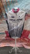 Hincapie White Grahpic Gilet Size S. Est £15