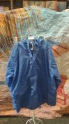 LL Bean Blue Raincoat Size M. Est £30
