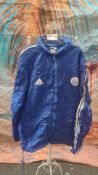 Adidas Blue Retro Coat Size X. Est £35