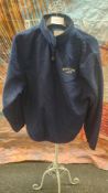 Timberland Navy Half-Zip Fleece Size M. Est £40