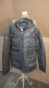 Levi Black Coat Size L. Est £35