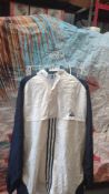 Adidas White/Black Coat Size 4XL. Est £30