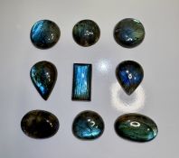 243.40ct Labradorite Lot Loose