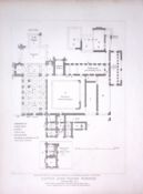 Castle-Acre Priory Norfolk 190 Years-Old Rare John Britton Antique Steel Engraving-138