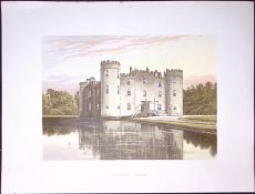 Shirburn Castle Oxfordshire 160 Years-Old Gilt-Edge Antique Book Plate-29