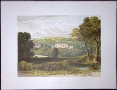 Denton Pk Otley Yorkshire160 Years-Old Gilt-Edge Coloured Antique Book Plate-16