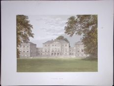 Nuneham Courtenay Park Oxford 160 Years-Old Gilt-Edge Antique Book Plate-30