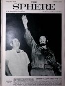 Fidel Castro Rant Against the Americans Original 1960 Newspaper.