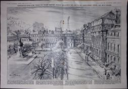 Vintage Scenes of Newcastle Upon Tyne 1964 4 Page Supplement