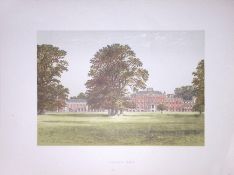 Chatsworth House Derbyshire 160 Years-Old Gilt-Edge Antique Book Plate-38