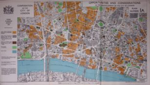 City of London Post War Opportunities & Considerations Schemes 1944 Map-10