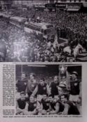 200,000 Fans Welcome Home Victorious West Ham United 1964 FA Cup Winners.