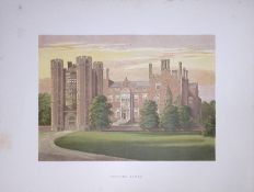 Kirtling Tower Cambridgeshire 160 Years-Old Gilt-Edge Antique Book Plate-36