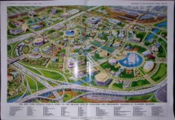 New York Worlds Fair at Flushing Meadows 1964- 4 Page Colour Supplement
