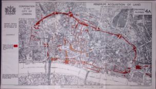 City of London Post-War Reconstruction Proposals Land Use Zoning 1944 Map-12