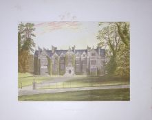 Wroxton Abbey Banbury Oxford 160 Years-Old Gilt-Edge Antique Book Plate-28
