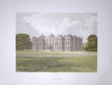 Longleat Wiltshire 160 Years-Old Gilt-Edge Coloured Antique Book Plate-13