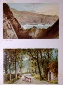 Jersey Devil’s Hole & Vinchelez Lane Victorian Antique Double Print-38a