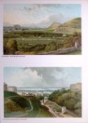 Scotland Craigmillar Castle & Dean Bridge Edinburgh 1889 Antique Print-7