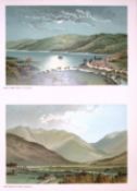 Scotland Loch Earn & Ben Cruachan From Dalmally 1889 Antique Print-63
