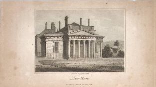 The Lower Rooms Views of Bath Regency Era Antique 207 Years-Old Georgian Print-12