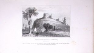 Knaresborough Yorkshire Dugdale & Archer Antique 180 Years-Old Copper Plate Print-43