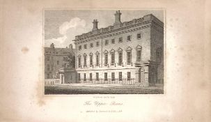 The Upper Rooms Views of Bath Regency Era Antique 207 Years-Old Georgian Print-15