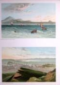 Scotland Arthurs Seat & Firth of Forth Edinburgh 1889 Antique Print-8