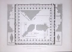 Norwich Cathedral 190 Years-Old John Britton Antique Steel Engraving-180