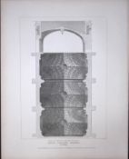 Kings College Cambridge Rare John Britton 191 Years-Old Antique Steel Engraving-10