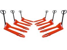 6 x 2000kg Pallet Truck With Nylon Wheels