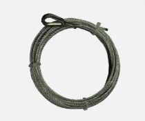 10x 6mm x 4.57M Galvanised Lashings With Thimble From One End To The Other