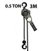 Manual Lever Hoist 0.5 Ton x 3 Metre