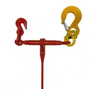 4x 12mm Ratchet Loadbinder With Eye Type Sling Hooks