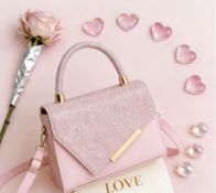 Women’s Sparkling Diamond Evening Bag – Square Handheld & Shoulder Bag