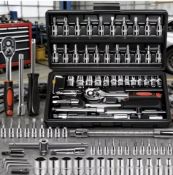 43-Piece Socket Ratchet Wrench Set – Reliable Tools For Every Task