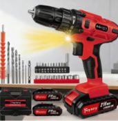 25+1 Torque Cordless Drill Driver – Power, Precision & Control For Every Task!