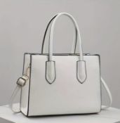 Fashion Handbag – Simple Textured Shoulder Bag For Women