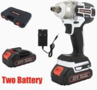 Cordless Brushless Impact Wrench – 380Nm High Torque, 1/2