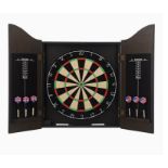 Complete Darts Set With Cabinet – Perfect for Home Or Office Fun