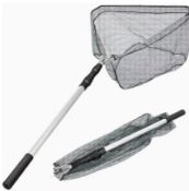Telescopic Fishing Landing Net 60–170cm – Foldable Lightweight Net with Extendable Handle