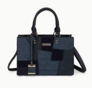 Women’s Patchwork Tote Bag – Large Capacity Shoulder & Crossbody Handbag