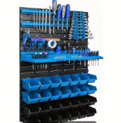 Large Tool Organiser With Screws, Nuts, Bolts, Nails, Beads & Small Hardware Storage Rack