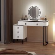 Modern LED Vanity Dressing Table Set – Style Meets Functionality