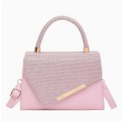 Women’s Sparkling Diamond Evening Bag – Square Handheld & Shoulder Bag