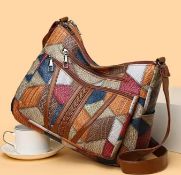 Women's Elegant Vintage Crossbody Bag – Trendy, Multi-Pocket, Retro Shoulder Handbag For Everyday