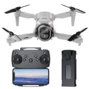 Mini Drone With Dual Camera – One-Key Take-Off, 360° Flip & Optical Flow Hover