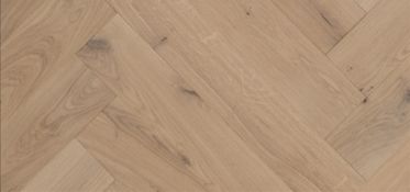 12.15sqm HW3285 Cantu Unfinished Oak Herringbone RRP £75.95/sqm (+VAT)