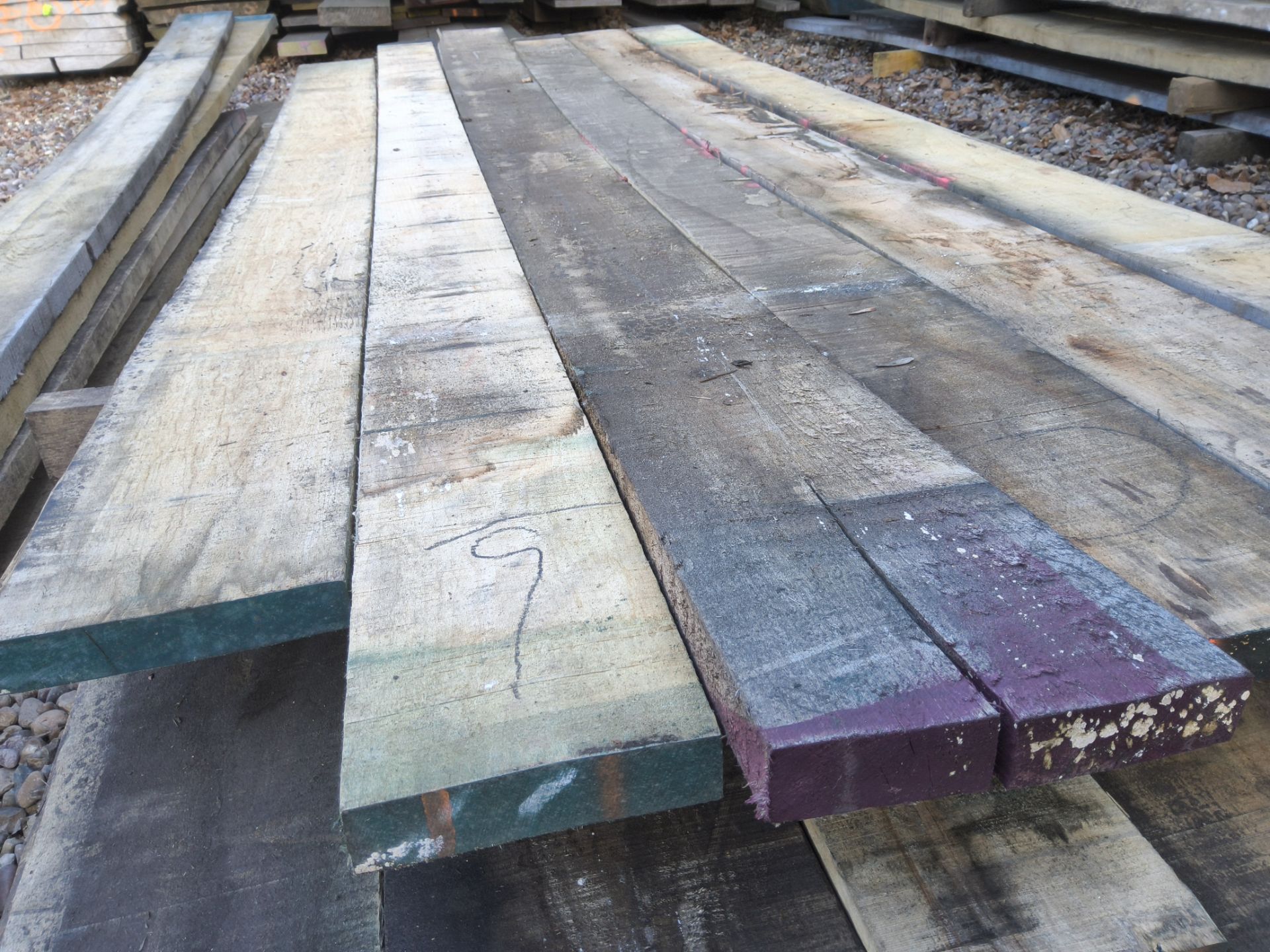 6x Hardwood Dry Sawn Timber Maple Boards / Planks - Image 2 of 4