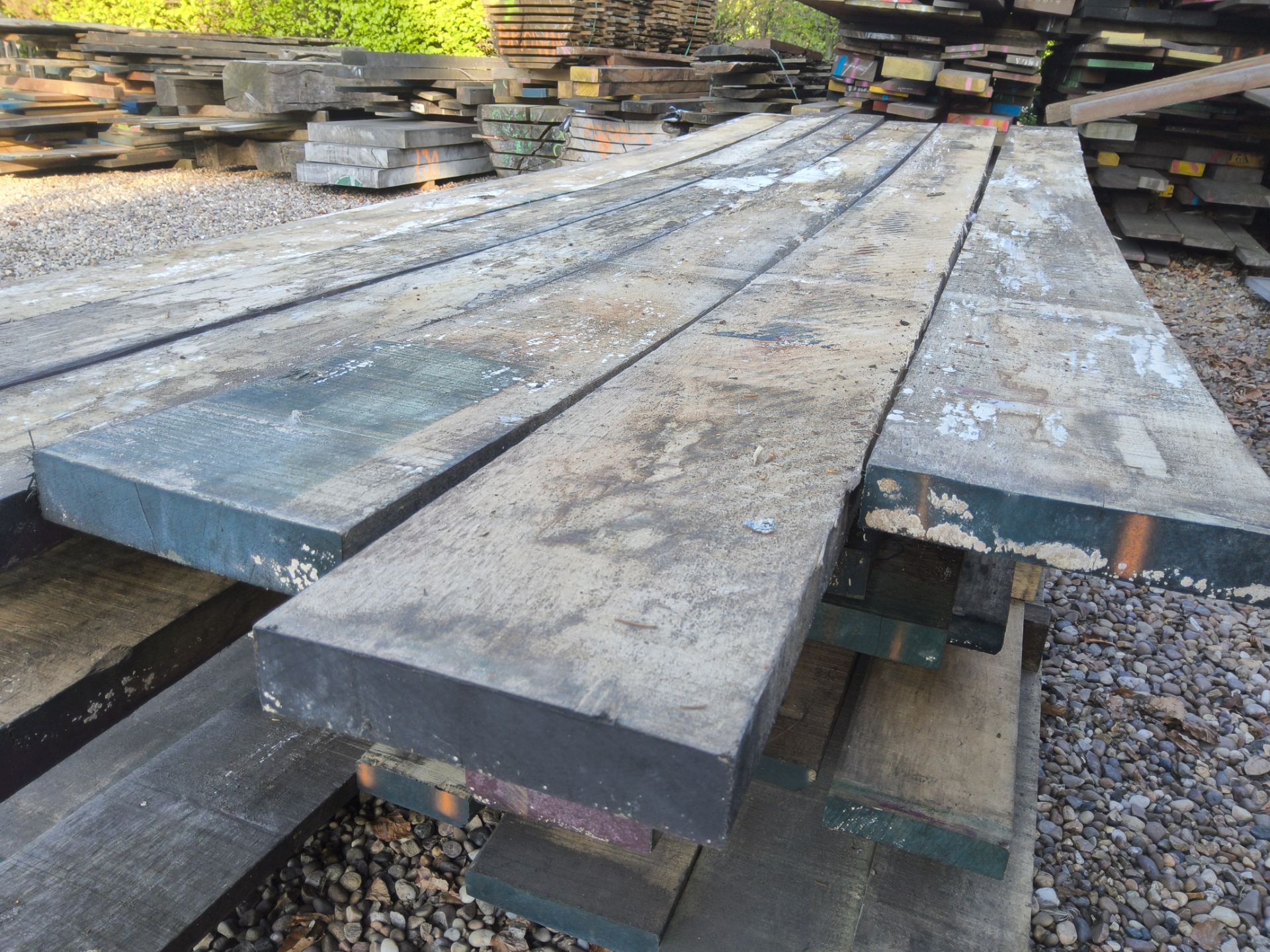 6x Hardwood Dry Sawn Timber Maple Boards / Planks - Image 2 of 4